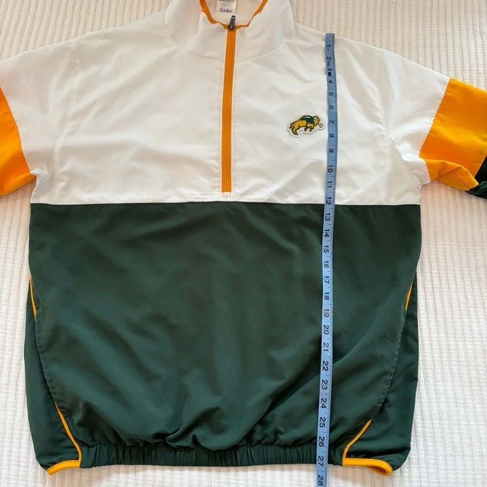 North Dakota State Bison Rivalry Threads Lightweight Jacket Quarter Zip Mens M